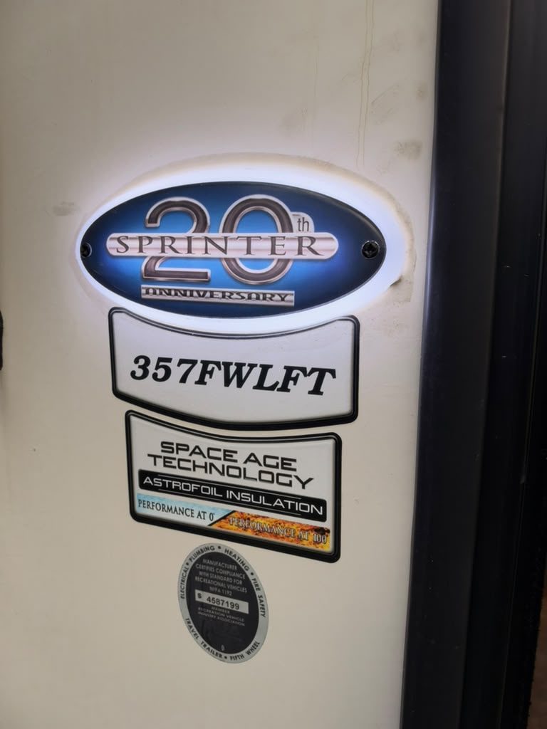 2018 Keystone Sprinter 357FWLFT foto 11